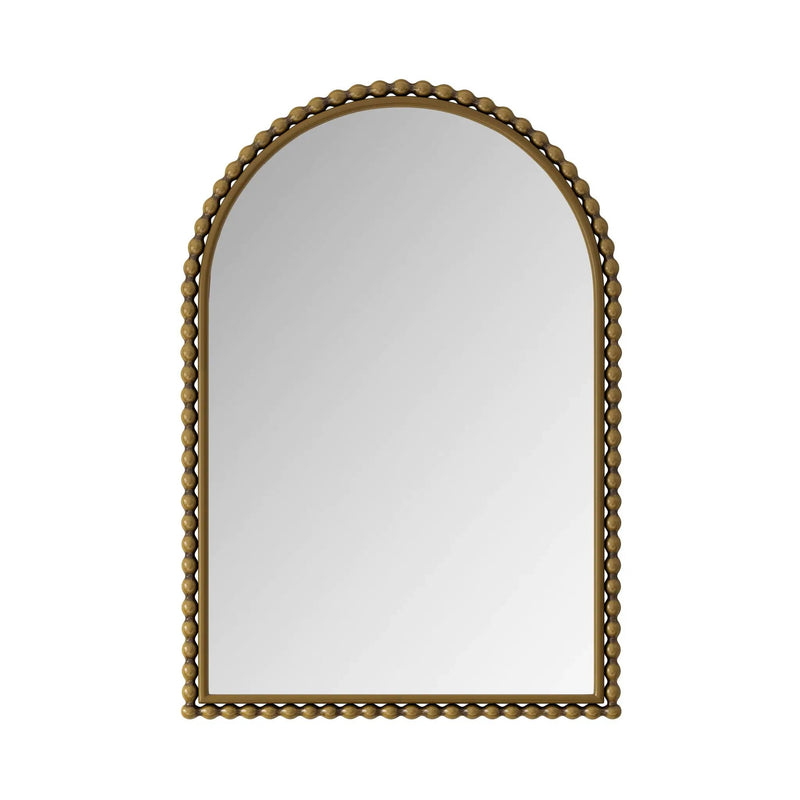 Vintage Iron Art Arch Mirror, Wall Hanging Or Table Display by HouseOfZazla