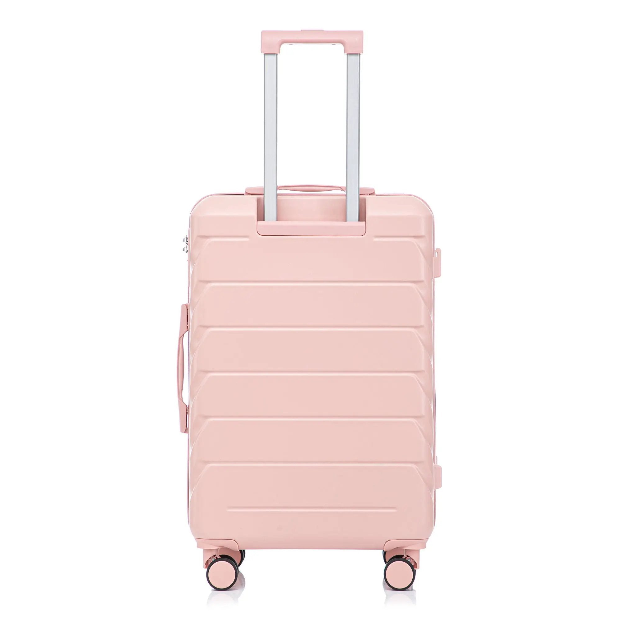 3 Pieces Set 20" / 24" / 28" Spinner Wheel Luggage With Combination Lock by HouseOfZazla