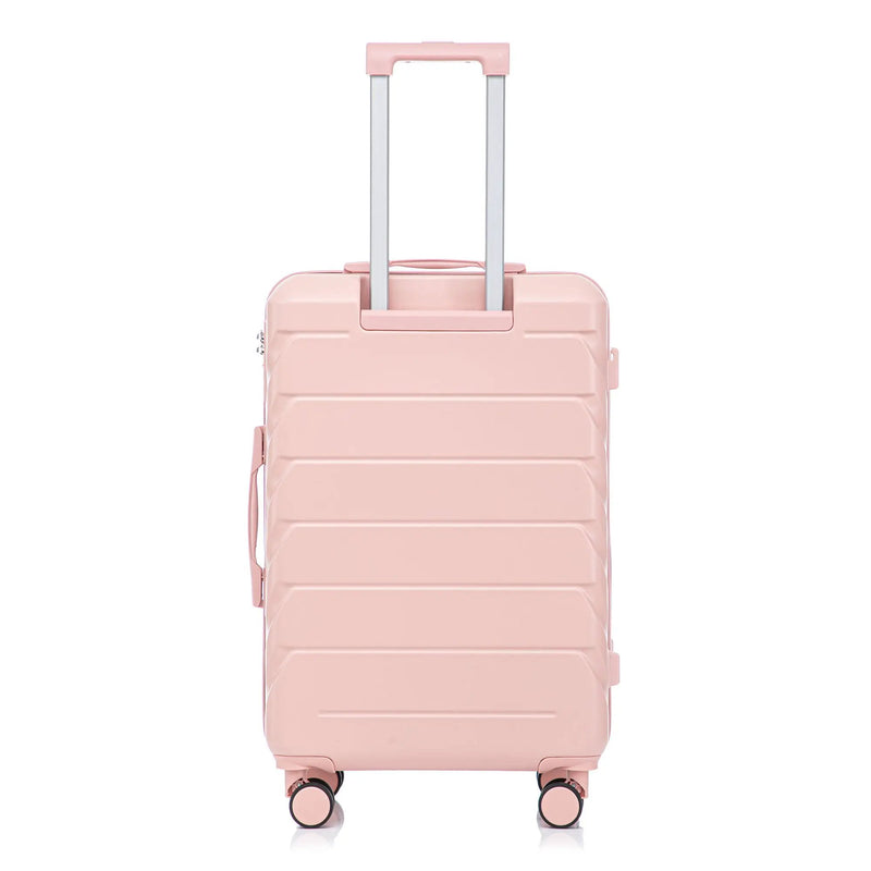 3 Pieces Set 20" / 24" / 28" Spinner Wheel Luggage With Combination Lock by HouseOfZazla