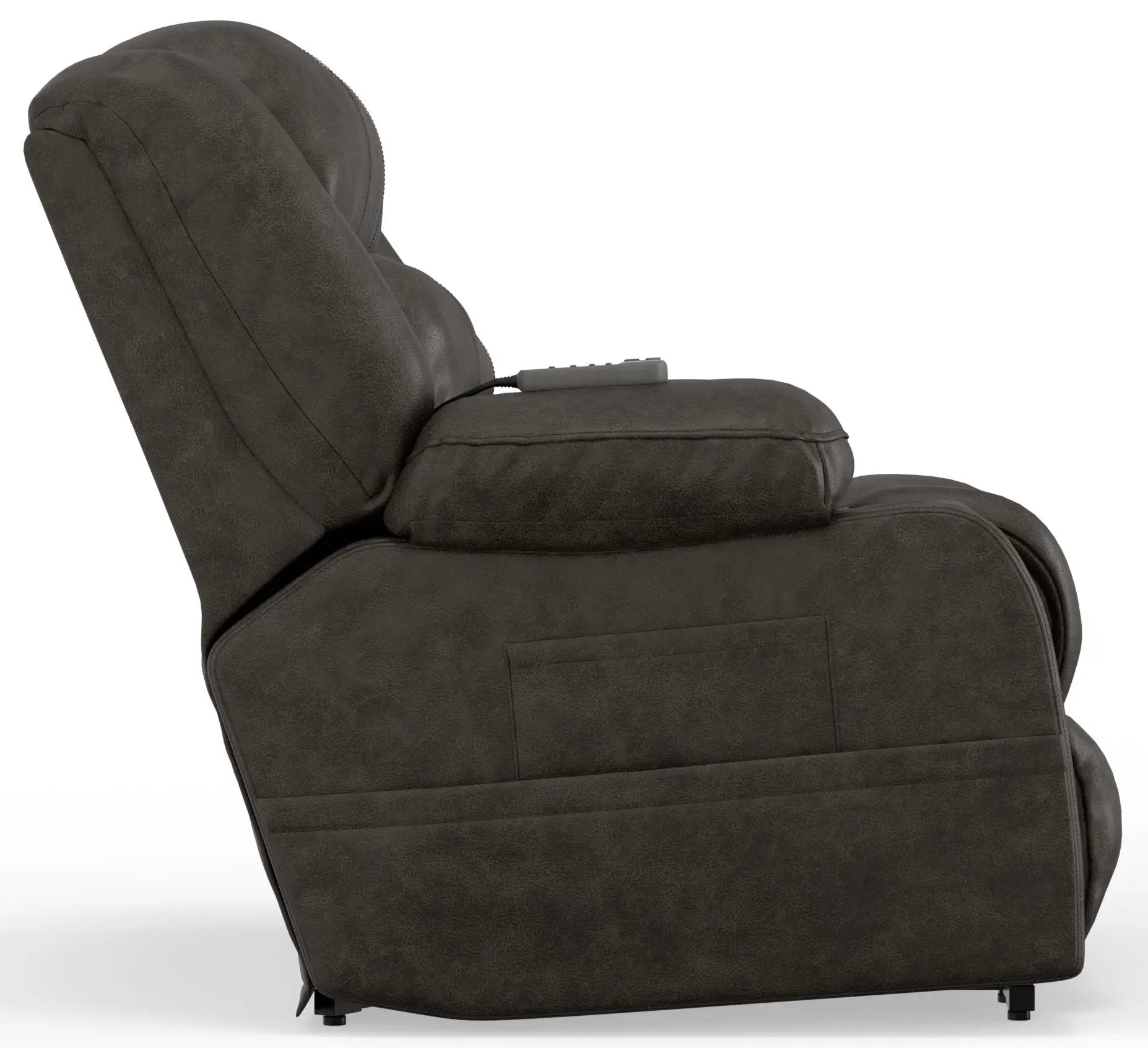 Tucker - Power Lift Recliner With Heat & Massage - Steel by Unique Piece Furniture