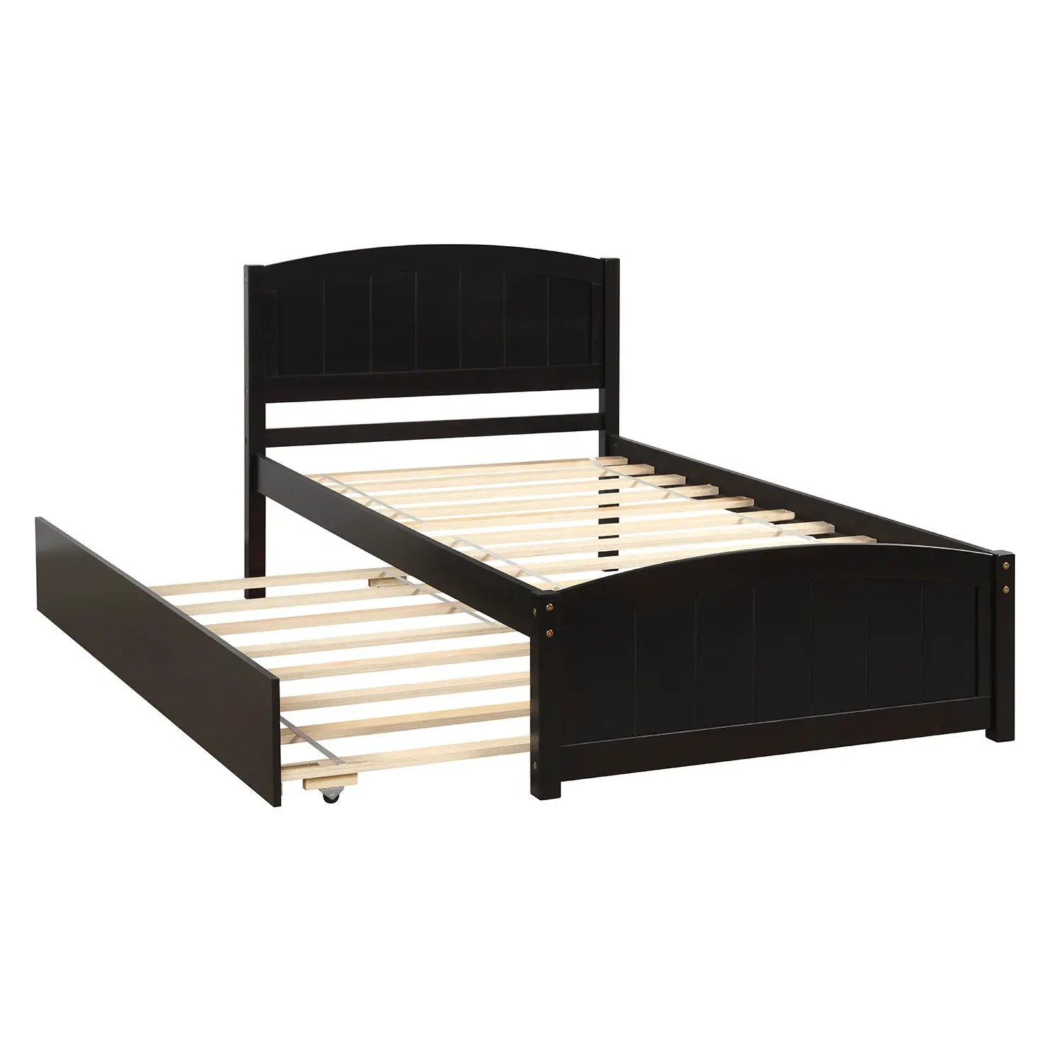 Platform Bed & Headboard, Footboard And Wood Slat Support by HouseOfZazla