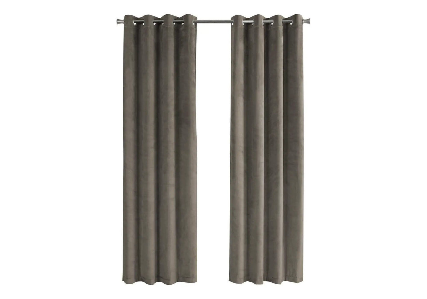 2 Pieces Set, Curtain Panel, Room Darkening, Grommet, Contemporary & Modern by Unique Piece Furniture