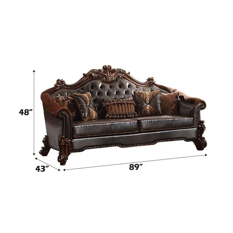 Vendome II - Sofa (w/5 Pillows) by Unique Piece Furniture