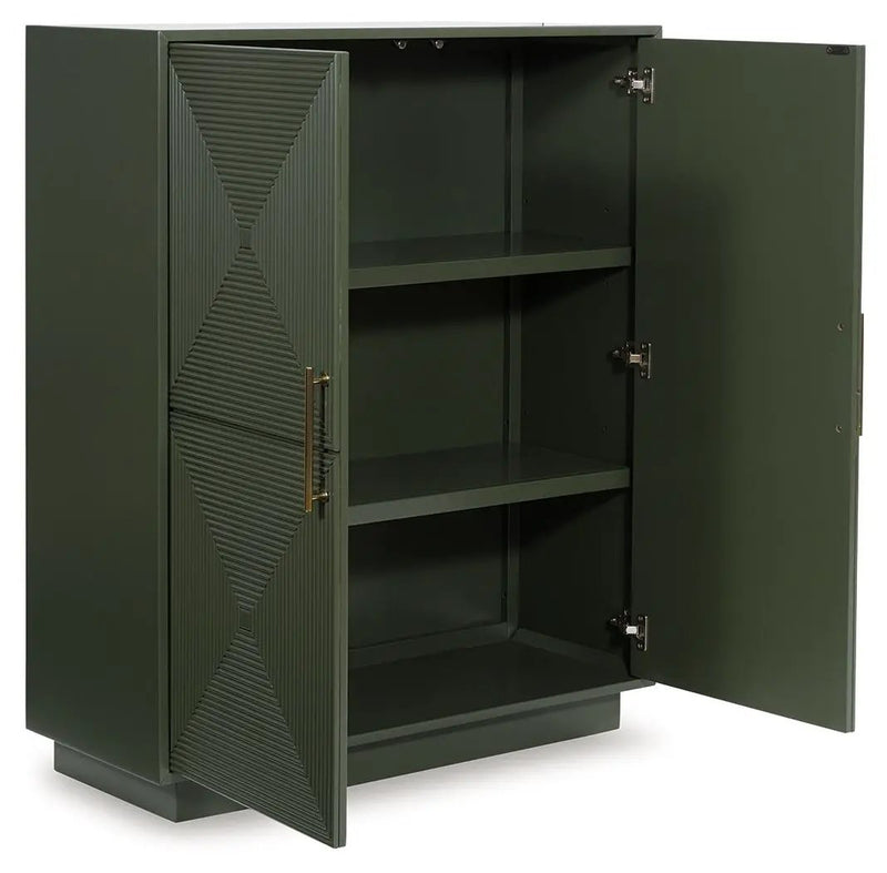 Geirwood - Accent Cabinet - Dark Green by Unique Piece Furniture