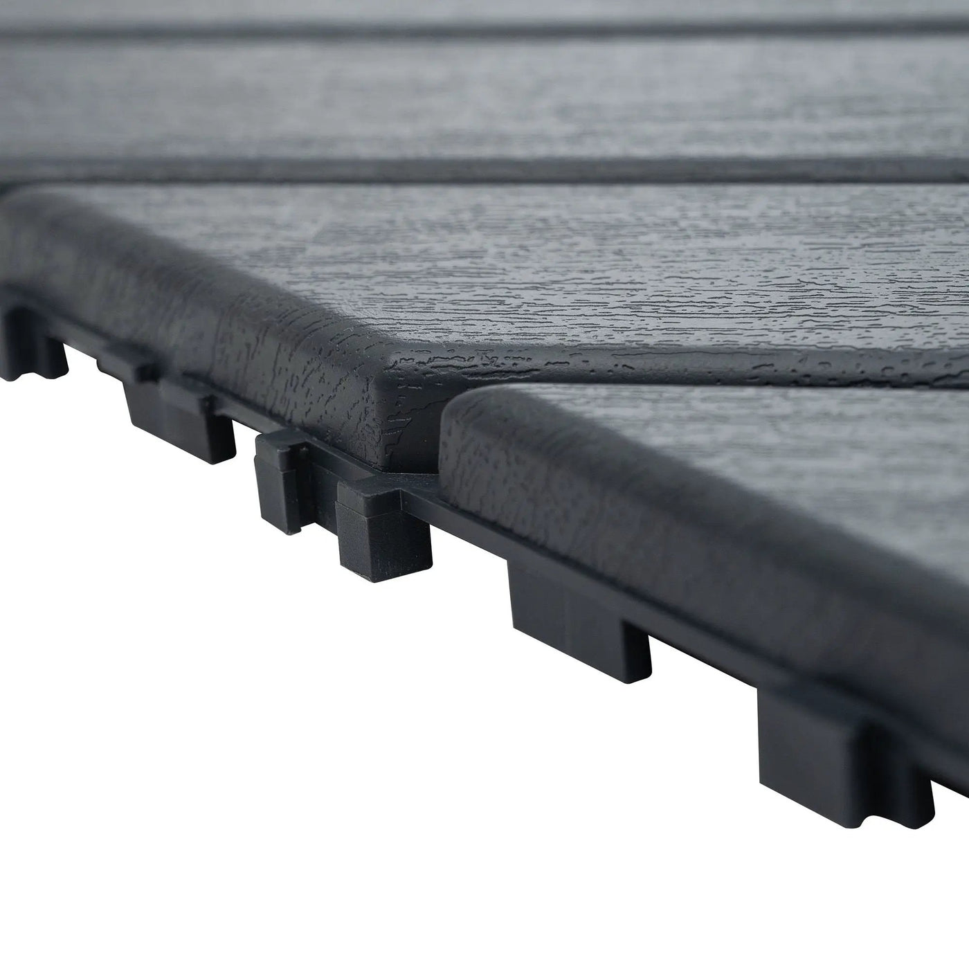 Durable Plastic Interlocking Deck Tiles, Waterproof Outdoor And Indoor Use by HouseOfZazla