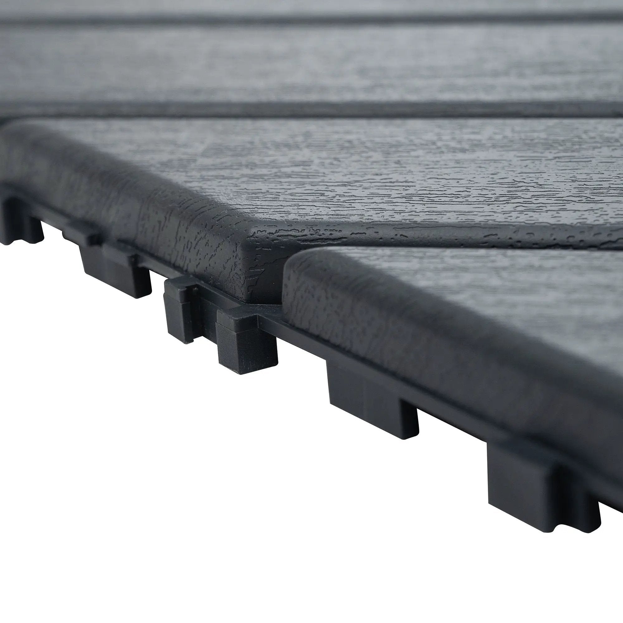 Durable Plastic Interlocking Deck Tiles, Waterproof Outdoor And Indoor Use by HouseOfZazla
