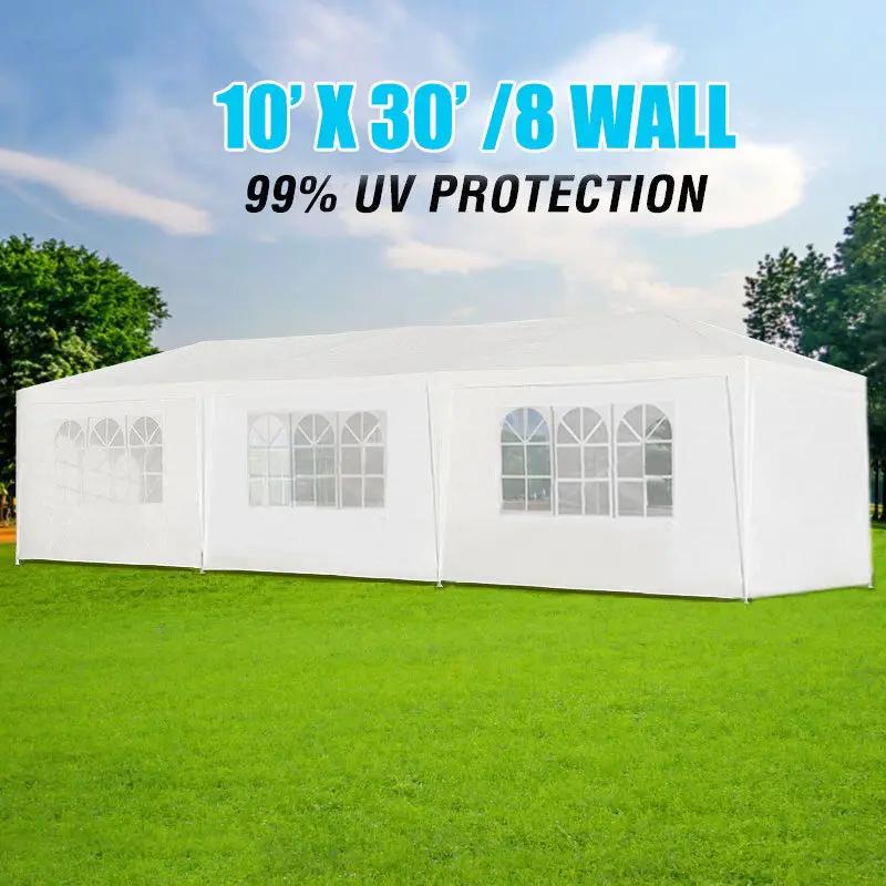 10X30' Wedding Party Canopy Tent Outdoor Gazebo With Removable Sidewalls by HouseOfZazla