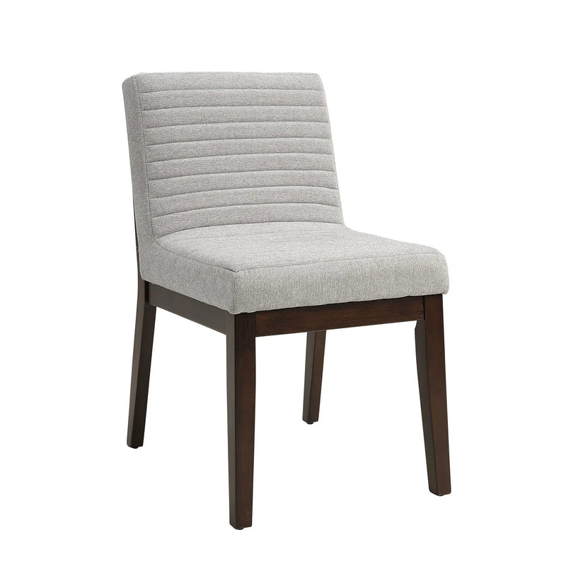 Edwyn - Linen Side Chair (Set of 2) - Gray by Unique Piece Furniture