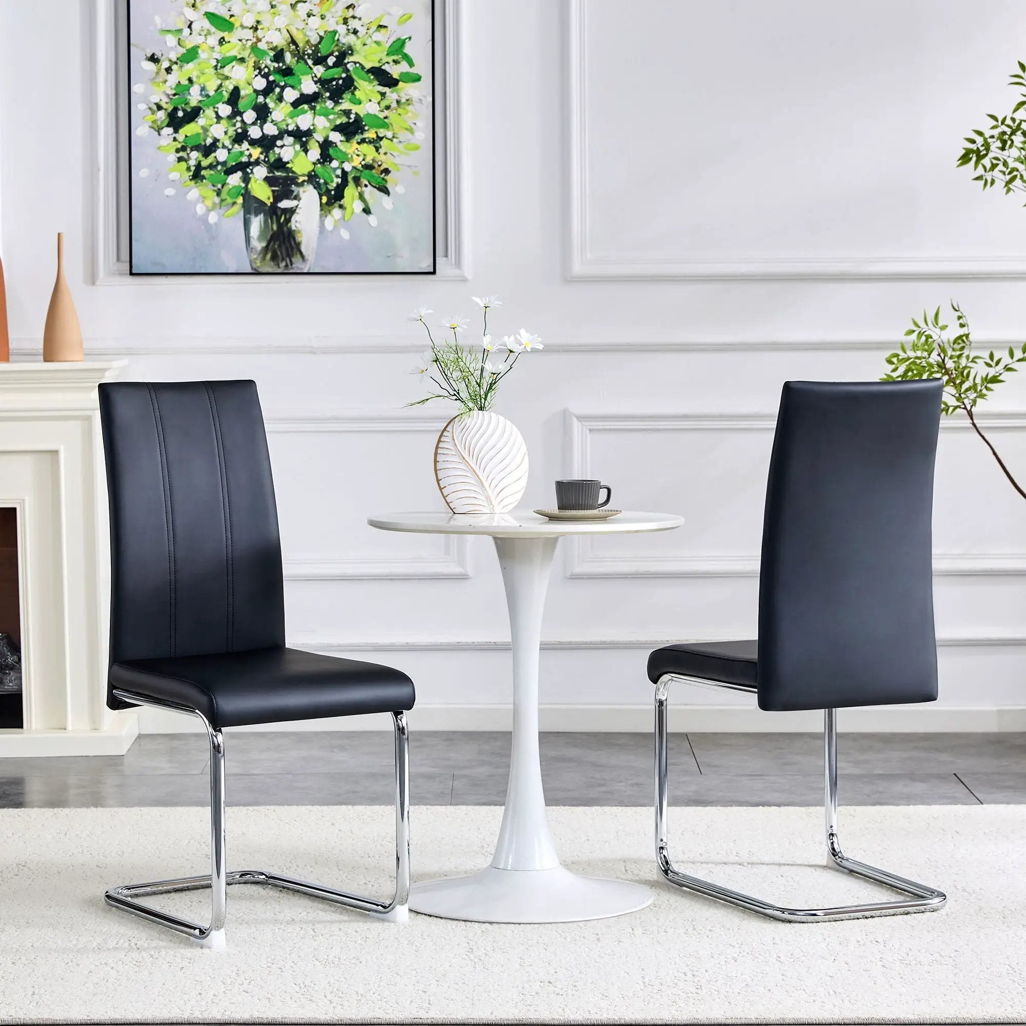 Modern Upholstered Dining Chairs For Dining Room by Unique Piece Furniture