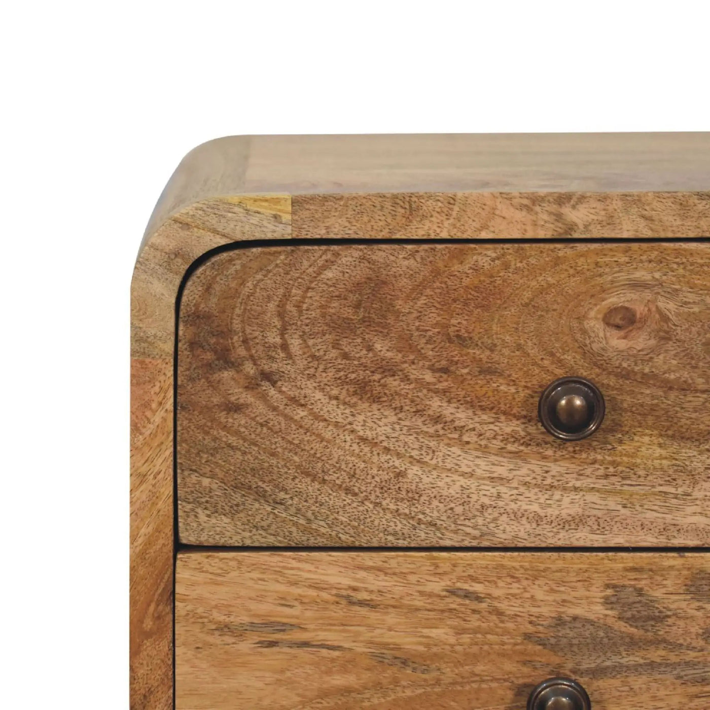 Curved Nightstand, by Unique Piece Furniture