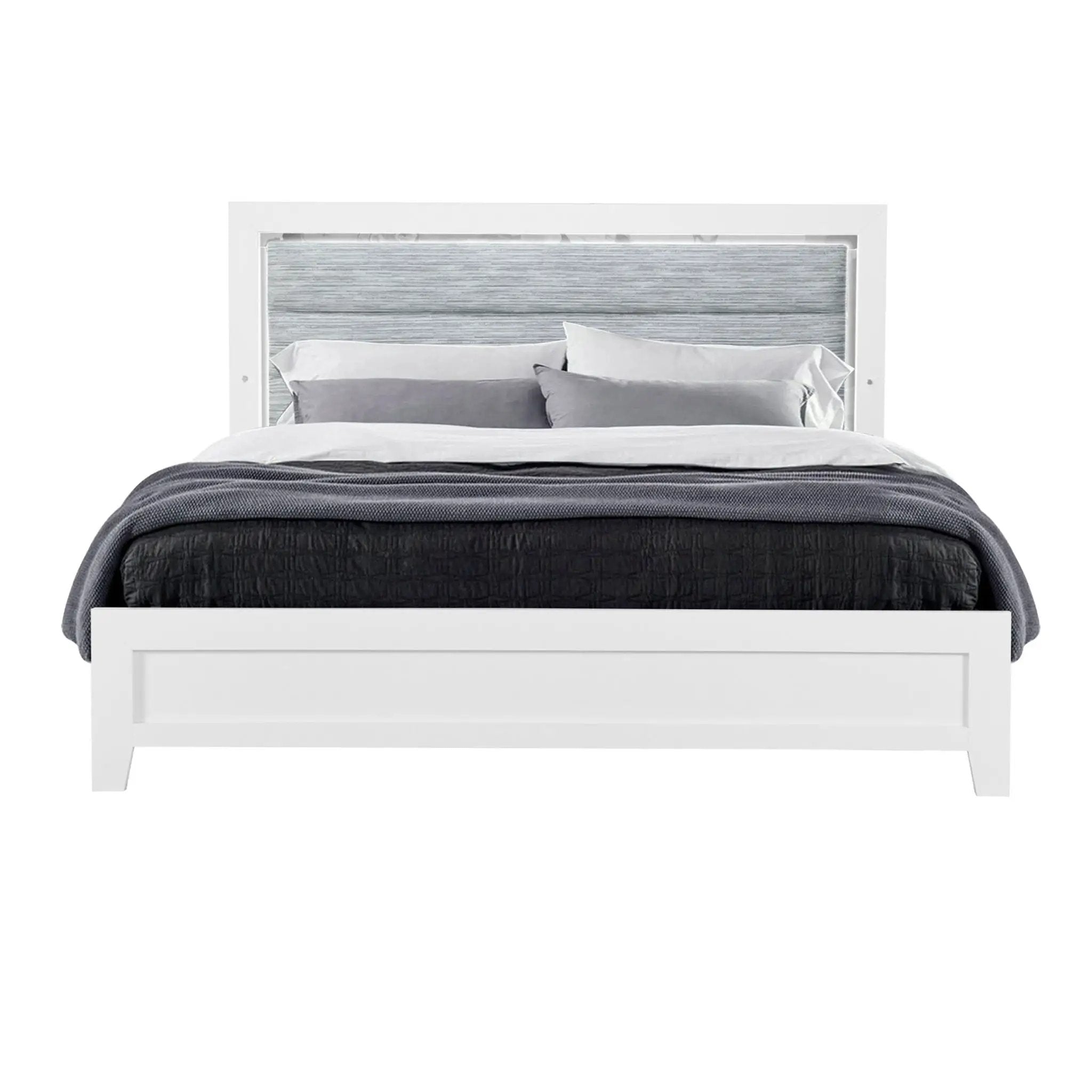 Omoda - 5 Pieces Bedroom Set With LED by Unique Piece Furniture