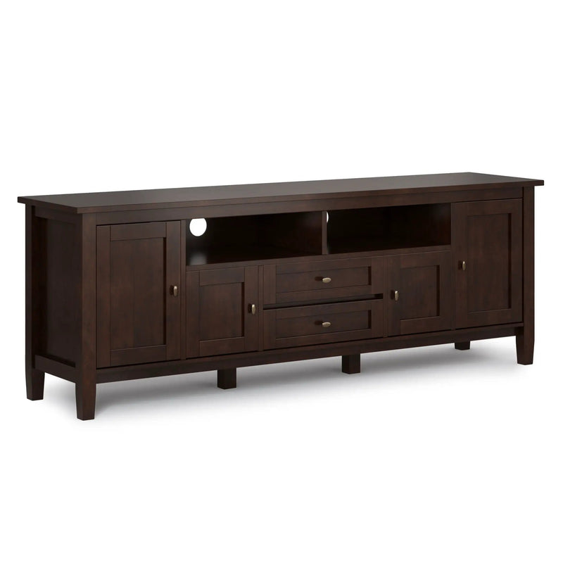 Warm Shaker - TV Media Stand, Handcrafted by Unique Piece Furniture