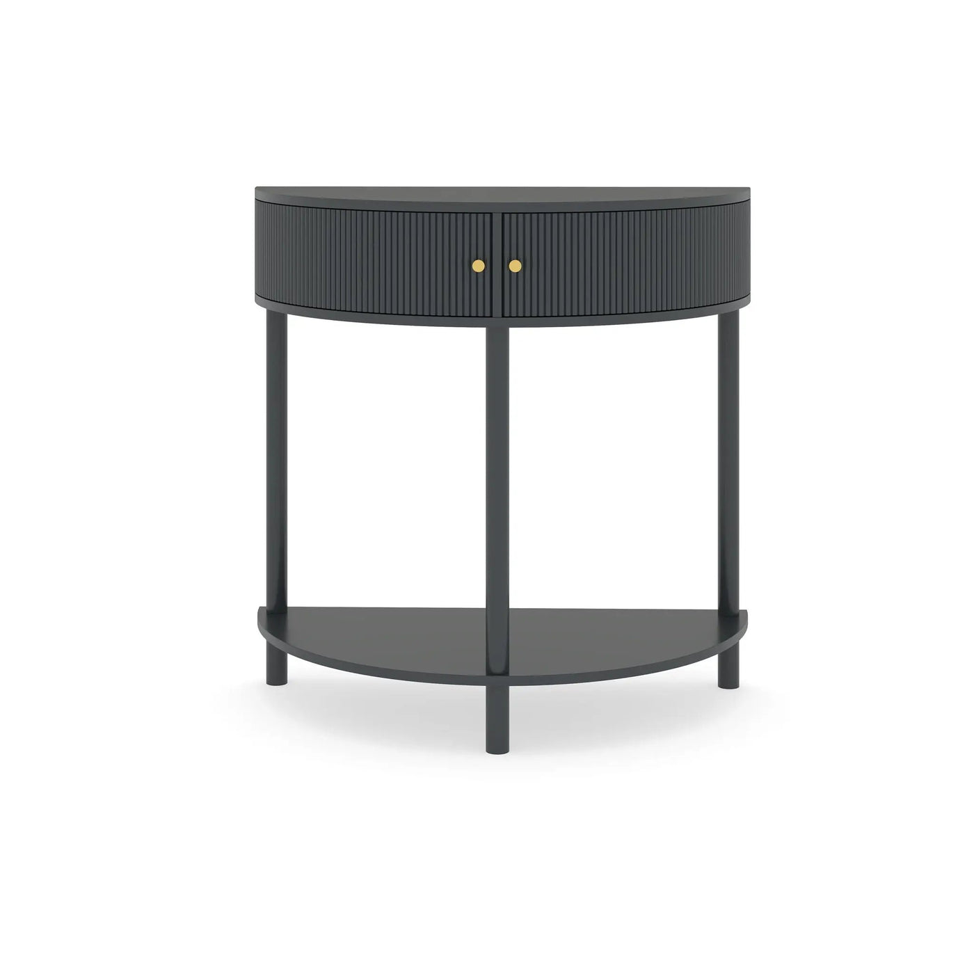 Demi Lune - Console Table With 2 Storage Drawers by Unique Piece Furniture