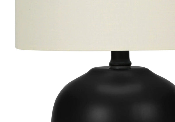 Lighting Table Lamp Transitional - Black / Cream, photo 2 of 4