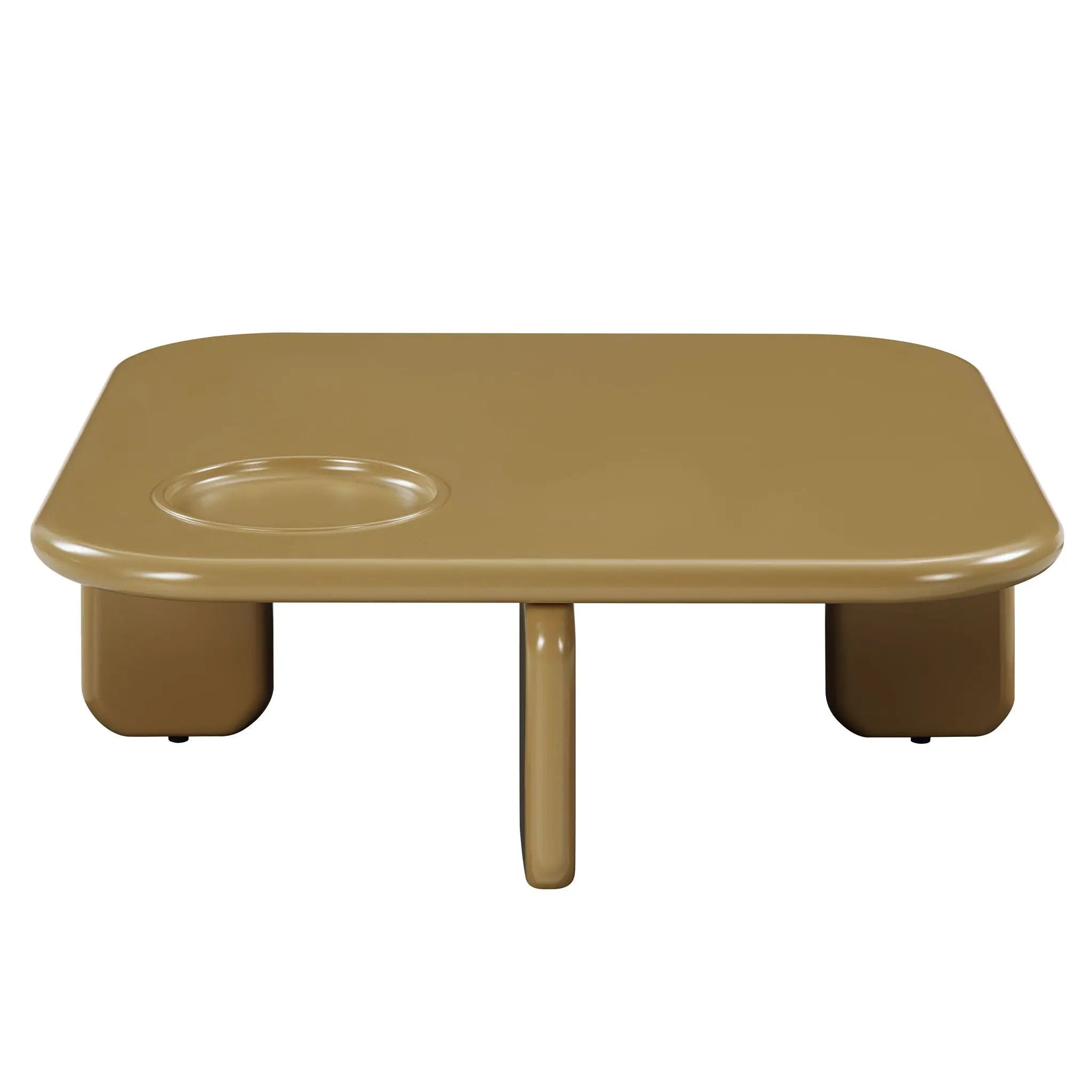 Joane - Coffee Table - Yellow Brown by HouseOfZazla