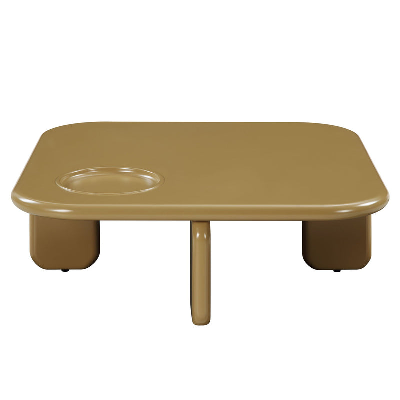 Joane - Coffee Table - Yellow Brown by HouseOfZazla