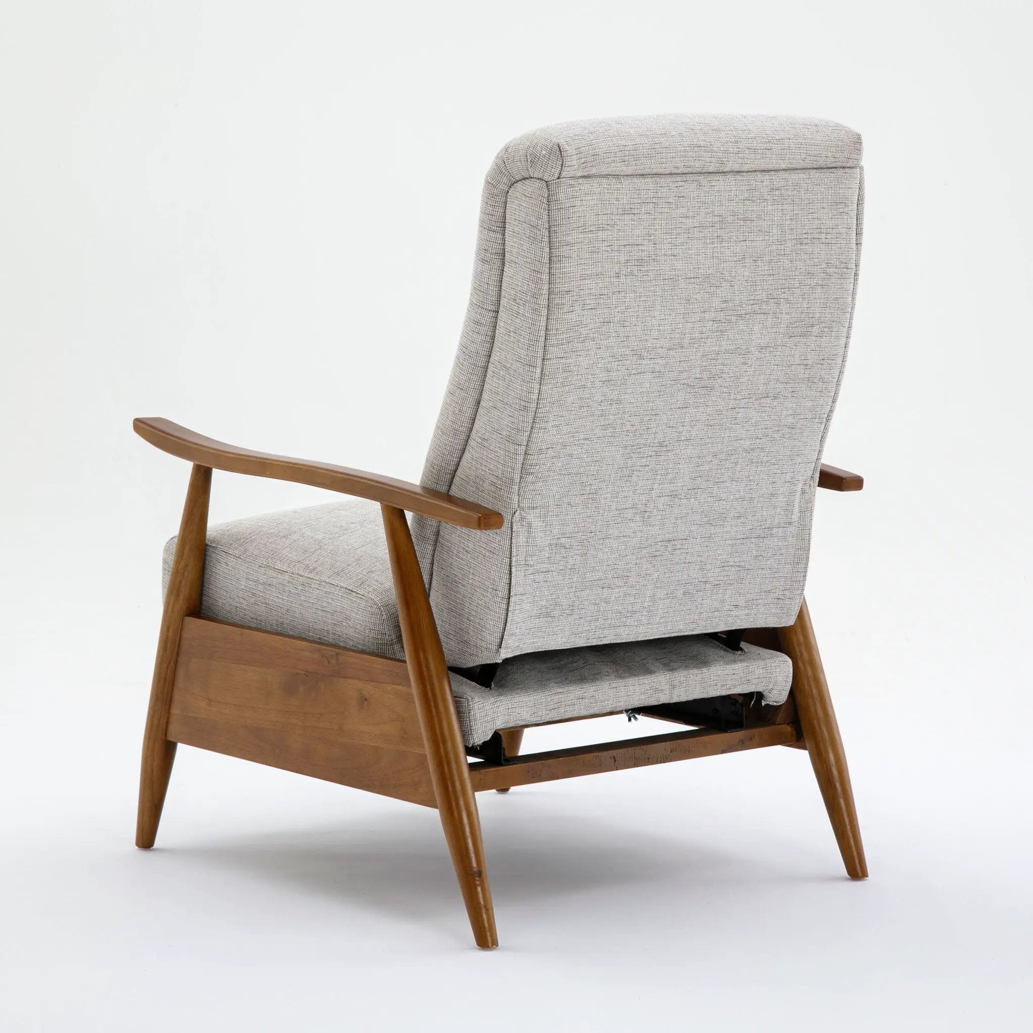 Vaughn - Push Back Recliner With Solid Hardwood Legs by HouseOfZazla