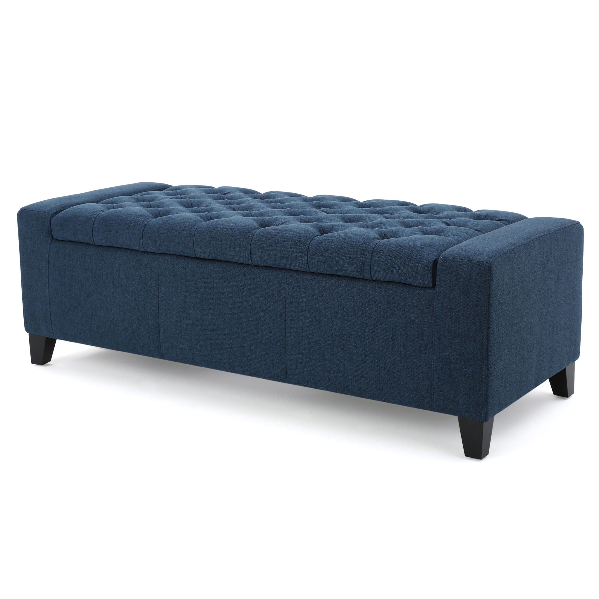 Guernsey Ottoman Storage With Tufted Top by HouseOfZazla