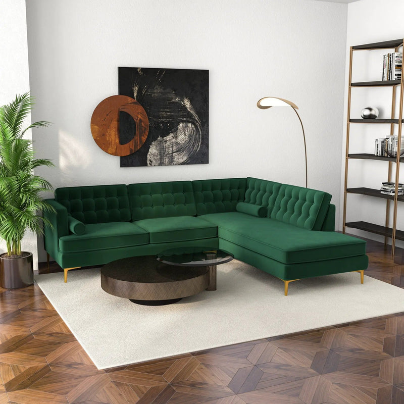 Brooke - Modern Design Sectional Sofa by HouseOfZazla