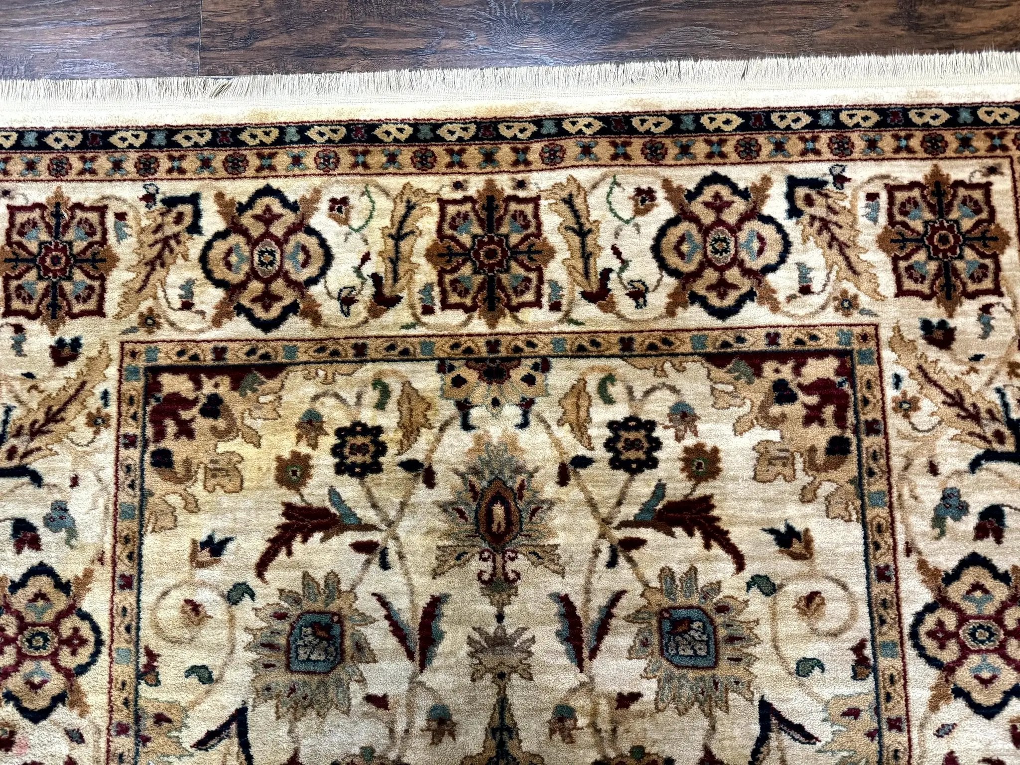 Karastan Rug 5.9 x 8.6, Karastan Traditions Amritsar Pattern Design 510, New Zealand Wool, Karastan Area Rug by Jewel Rugs