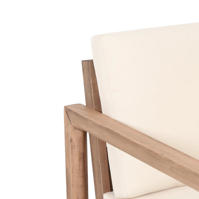 4-Pieces Acacia Wood Patio Furniture Set by HouseOfZazla