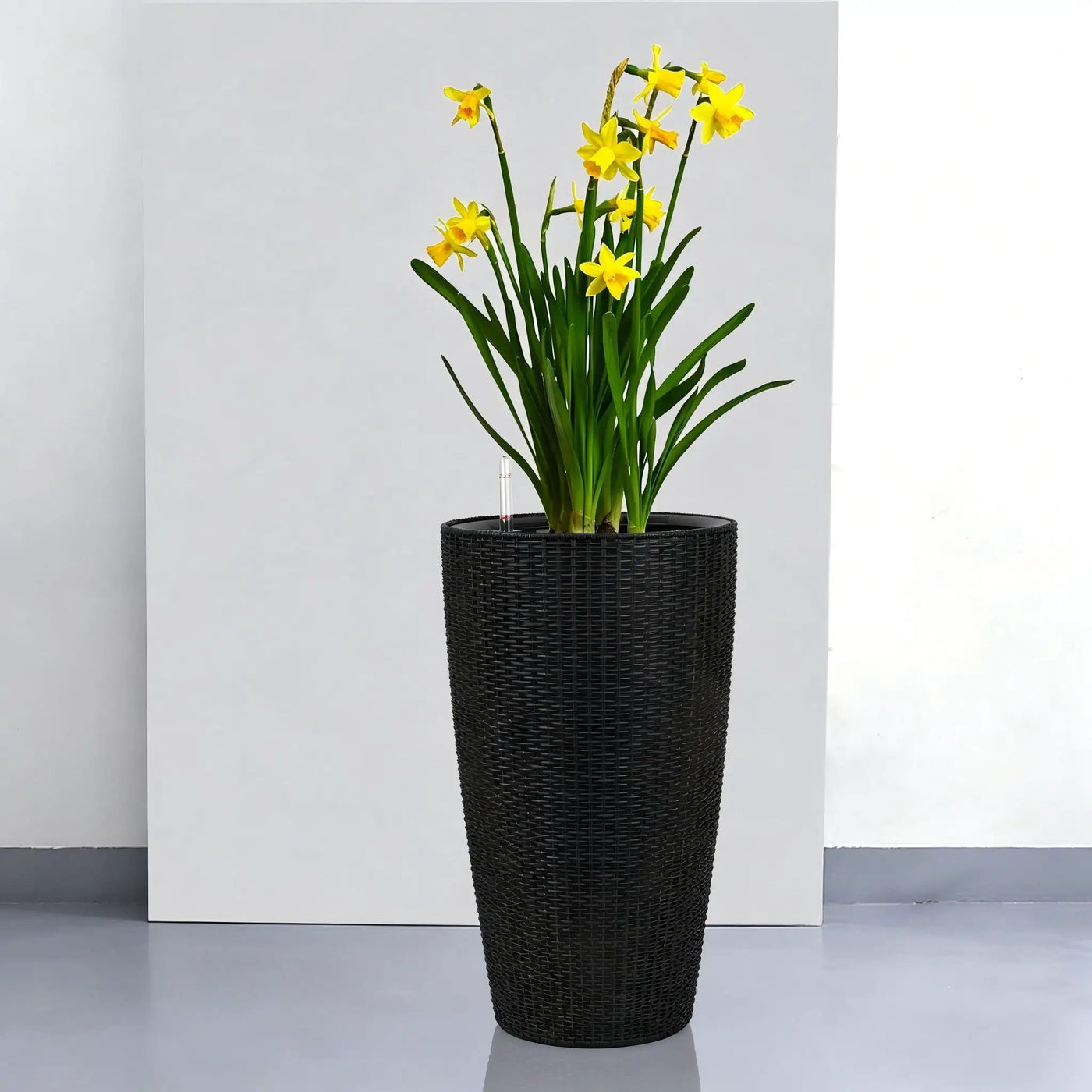 Tall Planters Set With Water Level Monitor And Auto Watering by HouseOfZazla