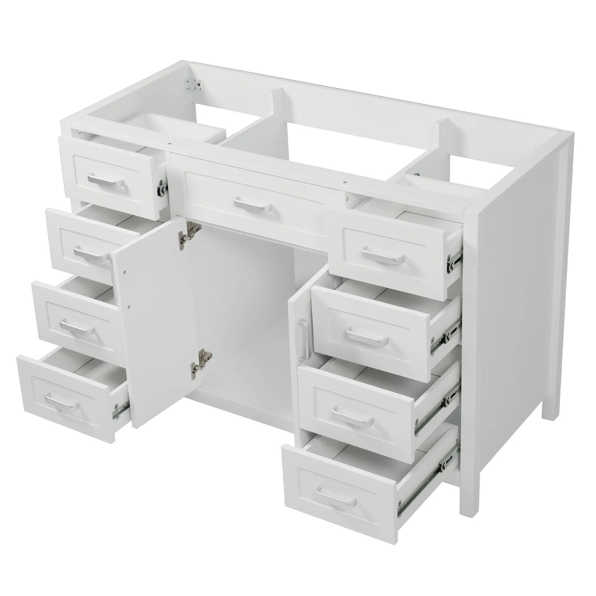 Bathroom Vanity Cabinet with 2 Soft Close Doors and 8 Drawers by HouseOfZazla