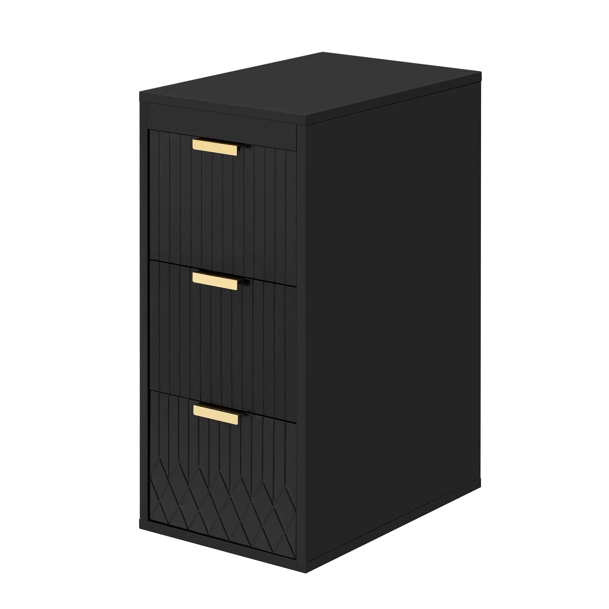 Modern Wall Mounted Floating Cabinet With Drawers For Bathroom by Unique Piece Furniture