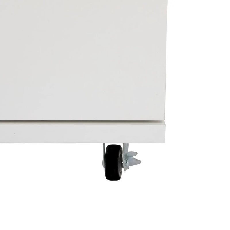5 Drawer Dresser With Handles - White by Unique Piece Furniture