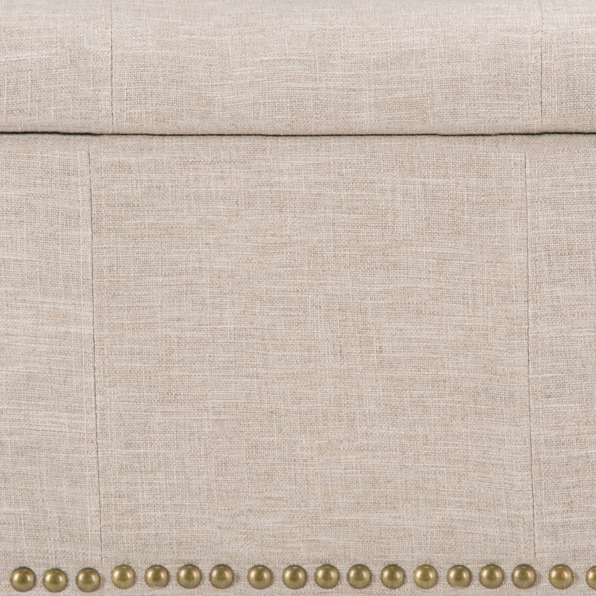 Kingsley - Upholstered Large Storage Ottoman by HouseOfZazla