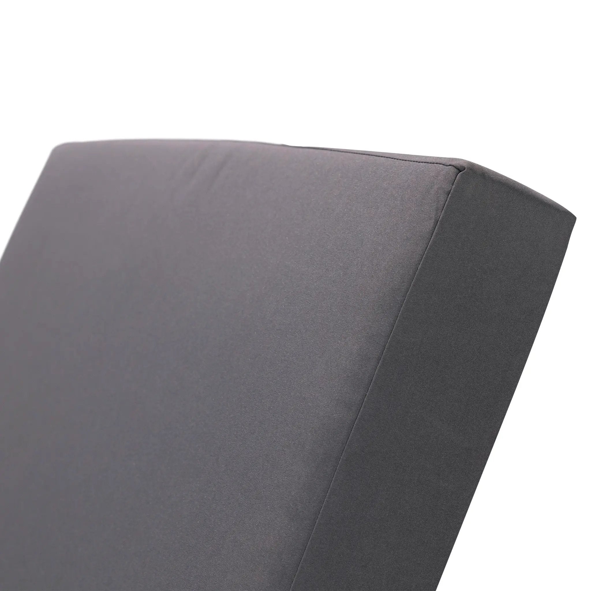 Gray Broadway Ian Chaise Lounge Cushion (Triple Folds) by HouseOfZazla