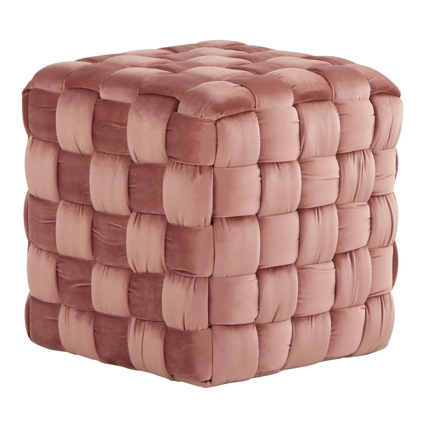 Square Braided Ottoman - by HouseOfZazla