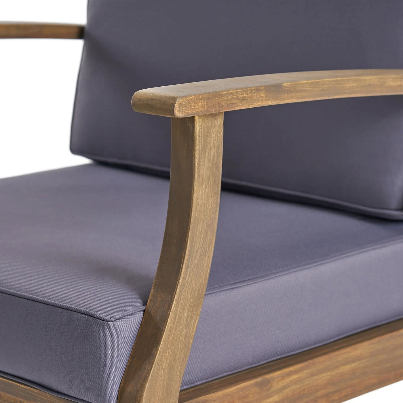 Perla Contemporary Club Chair with Water Resistant Cushion by HouseOfZazla
