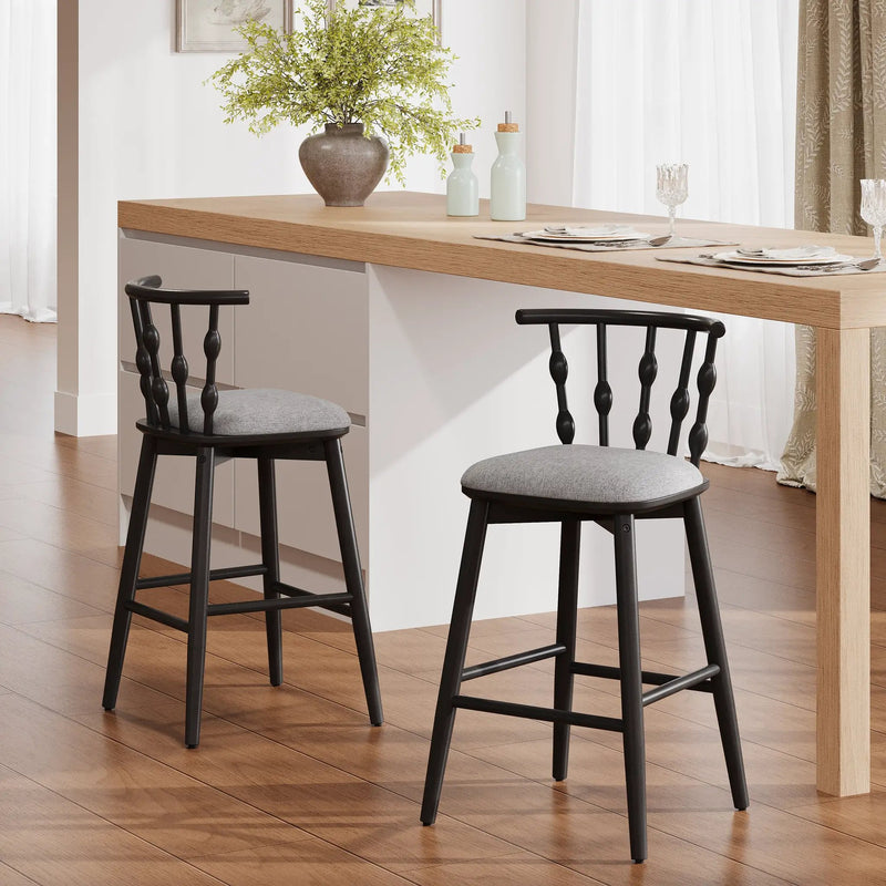 Doria Indoor Wooden Barstool by HouseOfZazla