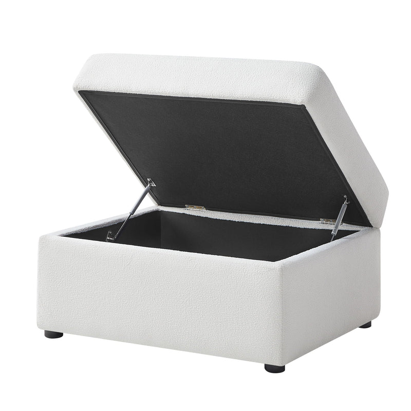 Chauncy - Sectional With Storage Ottoman by HouseOfZazla