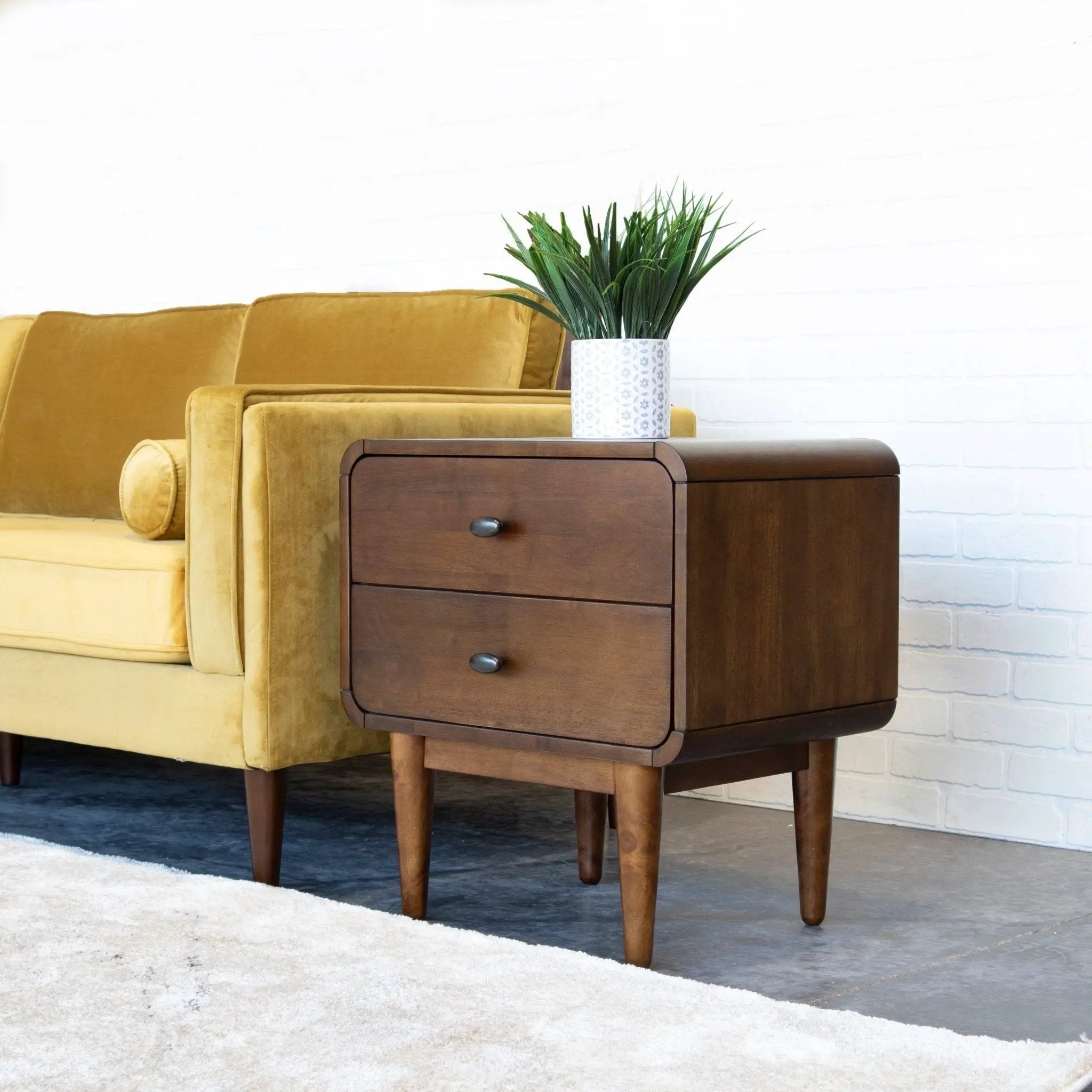Alexa - Night Stand - Brown by HouseOfZazla