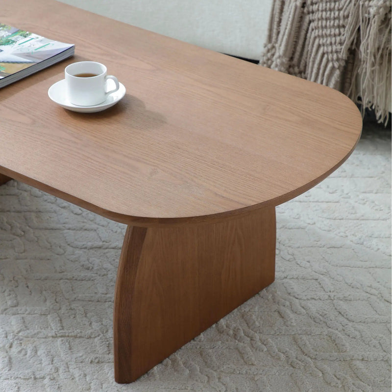 Oval Coffee Table For Living Room by Unique Piece Furniture