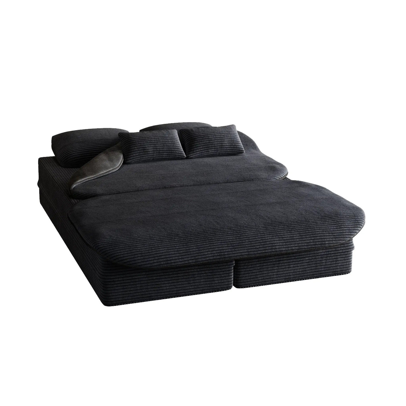 2 In 1 Foldable Sofa Bed With Multi Functional Blanket by HouseOfZazla