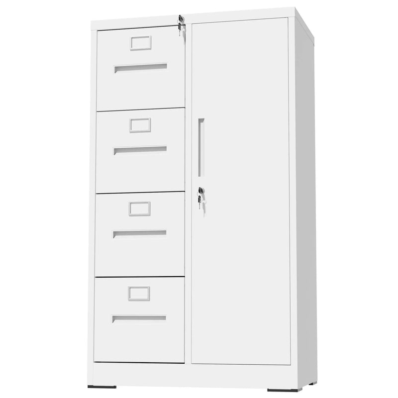 Storage Vertical Filing Cabinet With Lock