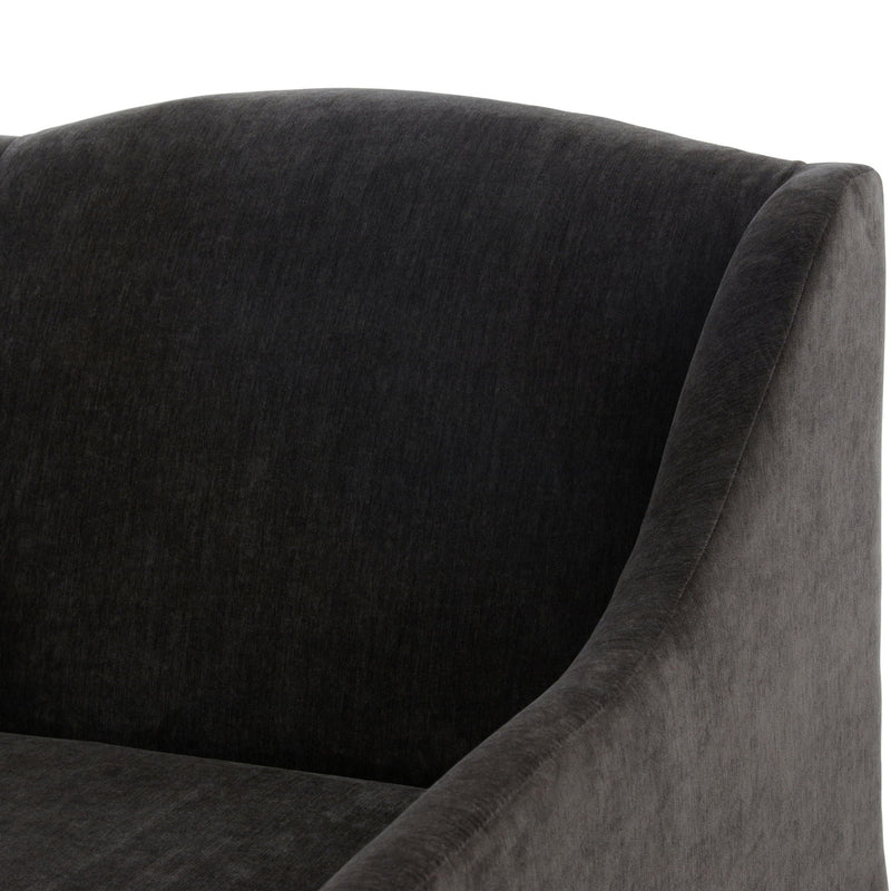 Luisa - Skirted Swivel Accent Chair by HouseOfZazla