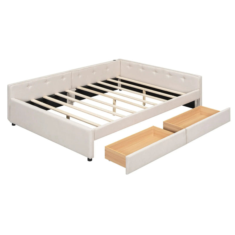 Platform Bed With USB Ports by Unique Piece Furniture