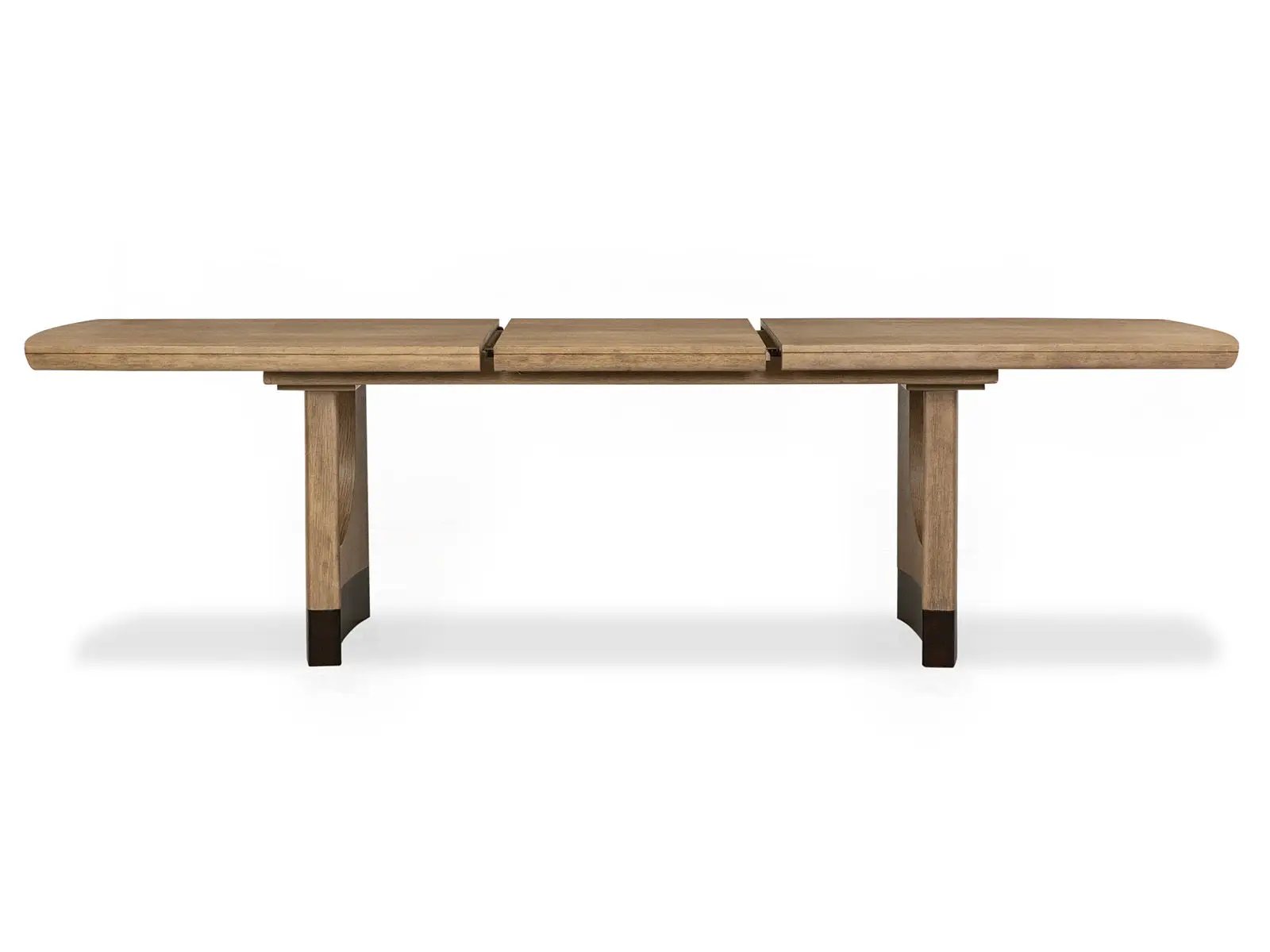 Tristan - Extendable Trestle Dining Table - Swiss Coffee by Unique Piece Furniture