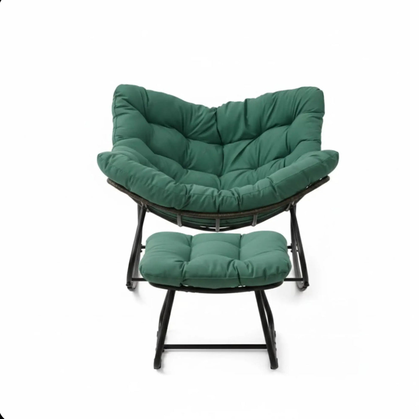 Egg Rocking Chair With Ottoman by HouseOfZazla