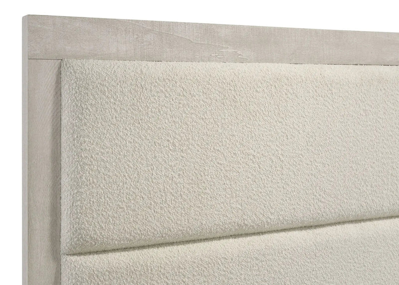 Trenton 54-inch Wood Eastern King Panel Bed Rustic Cream by Unique Piece Furniture