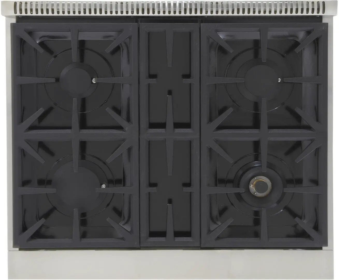 Kucht 30 Inch Gas Sealed Burner Rangetop KFX309T-B by Farmhouse Kitchen and Bath
