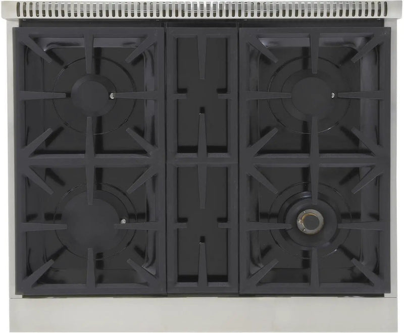 Kucht 30 Inch Gas Sealed Burner Rangetop KFX309T-B by Farmhouse Kitchen and Bath