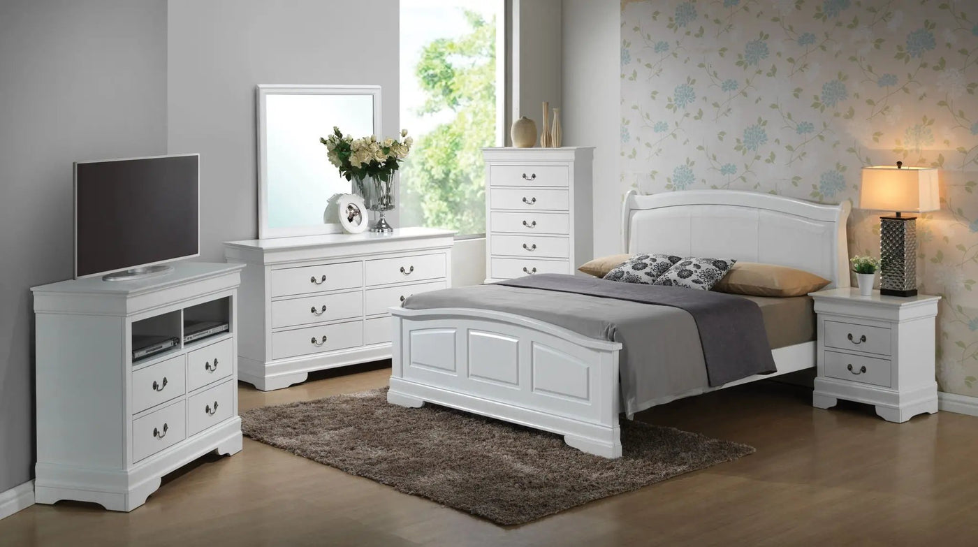 Panel Sleigh Bed Elegantly Crafted by HouseOfZazla