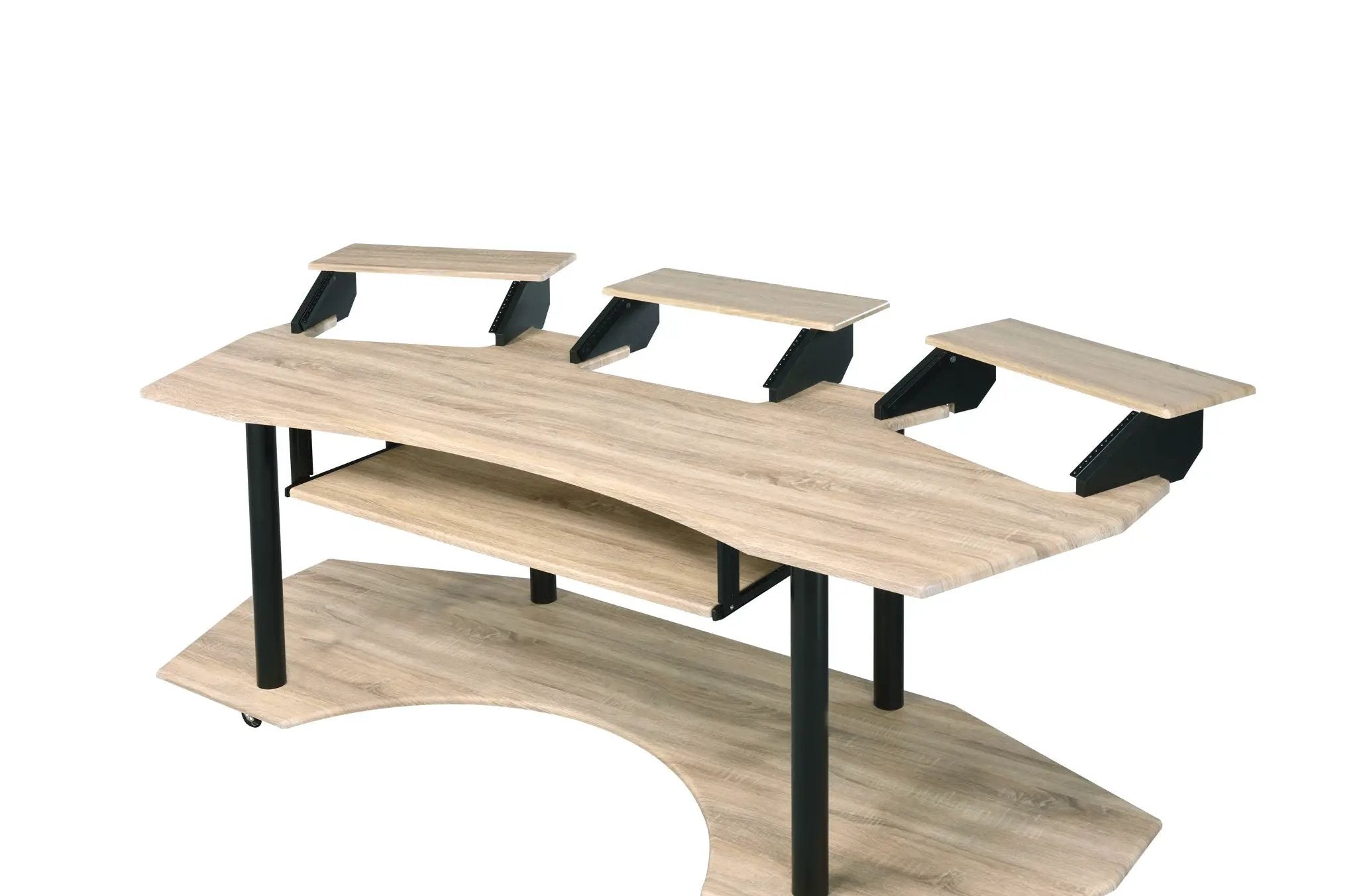 Eleazar - Music Recording Studio Desk - Wood by Unique Piece Furniture