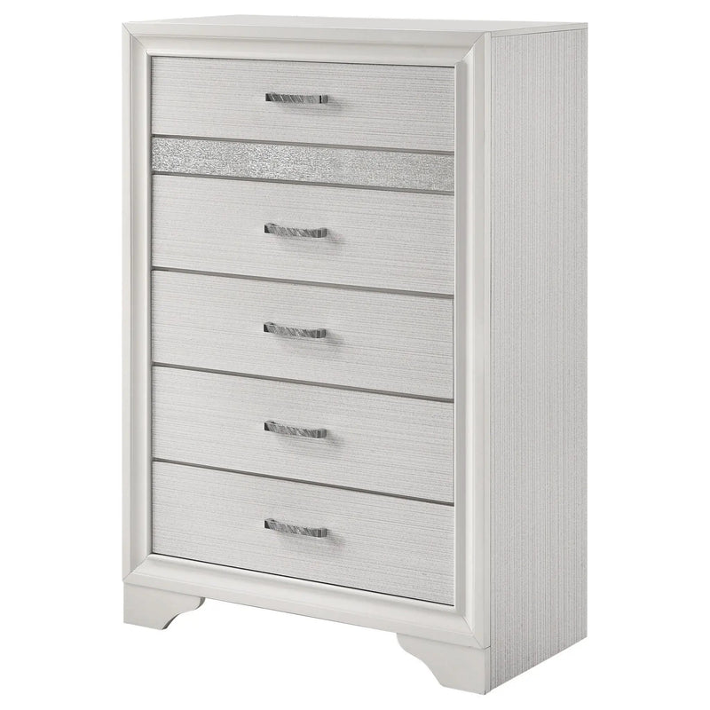 Miranda 6-drawer Bedroom Chest White by Unique Piece Furniture