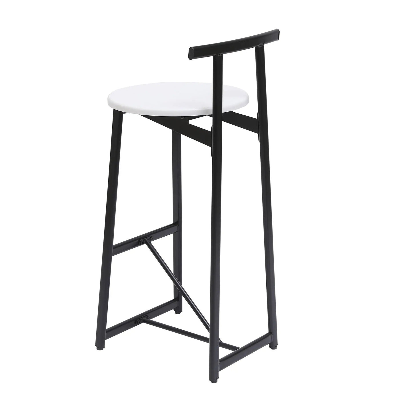 Modern Bar Stools With Backrest For Kitchen (Set of 3) by HouseOfZazla